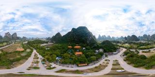 遇龙河鉴山寺 (2)_全景